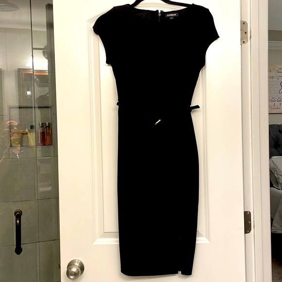 Women’s Express Black Dress Size XS - Picture 1 of 7